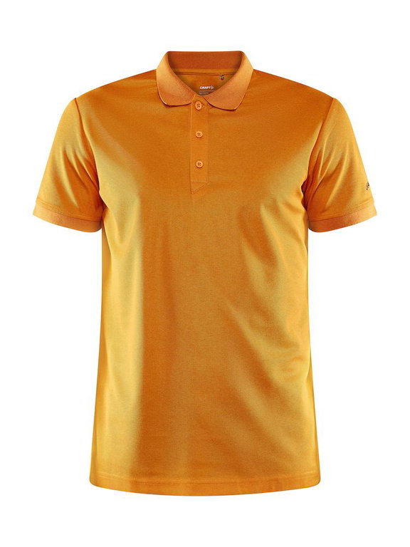 Craft Sport-Polo Core Unify (funktionelles Recyclingpolyester) orange Herren